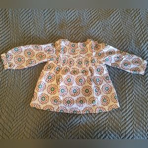 Baby Gap Floral Long Sleeve Top 2Y